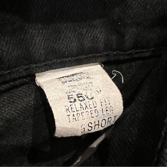 Vintage Levi's 550 Black High Rise Denim | 26” - Picture 7 of 8